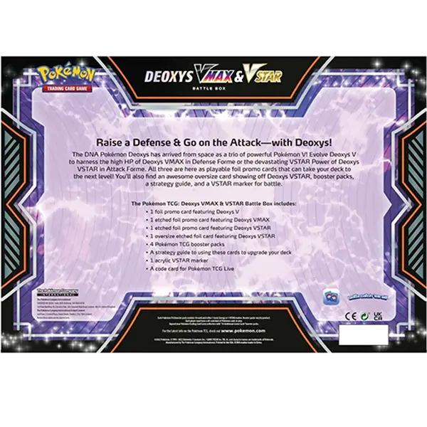 Deoxys VMAX & VSTAR Battle Box