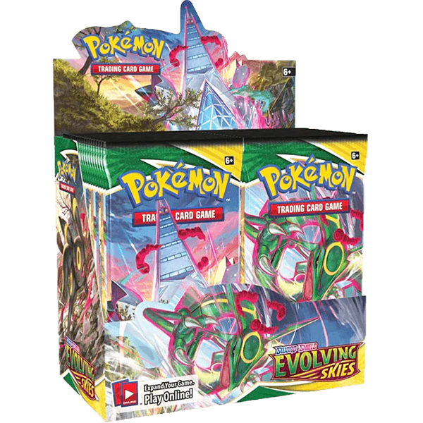 Pokemon: Sword & Shield: Evolving Skies - Booster Box Display