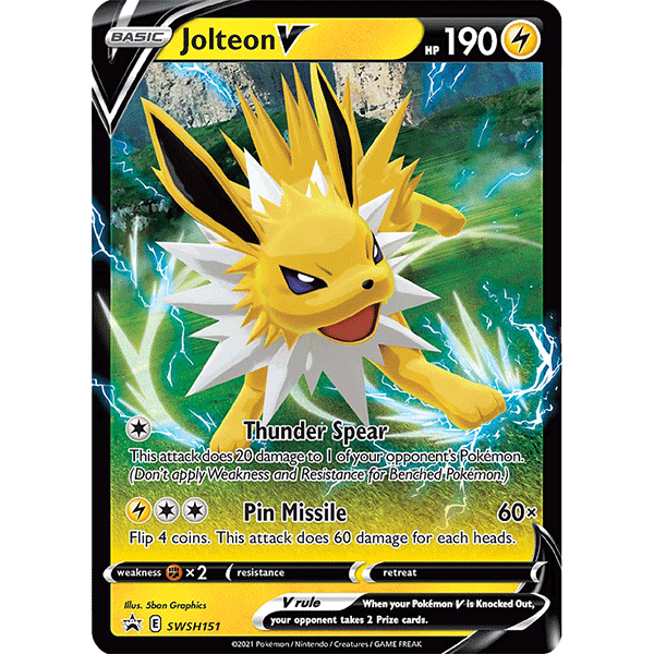 Eevee Evolutions Tin (Jolteon V)