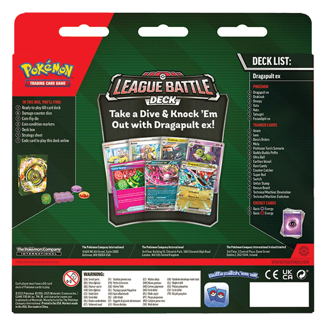 Dragapult ex League Battle Deck