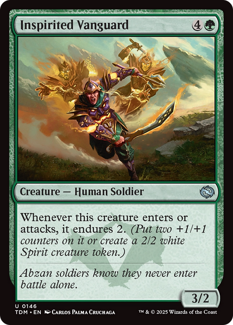 Inspirited Vanguard (TDM-146) Foil