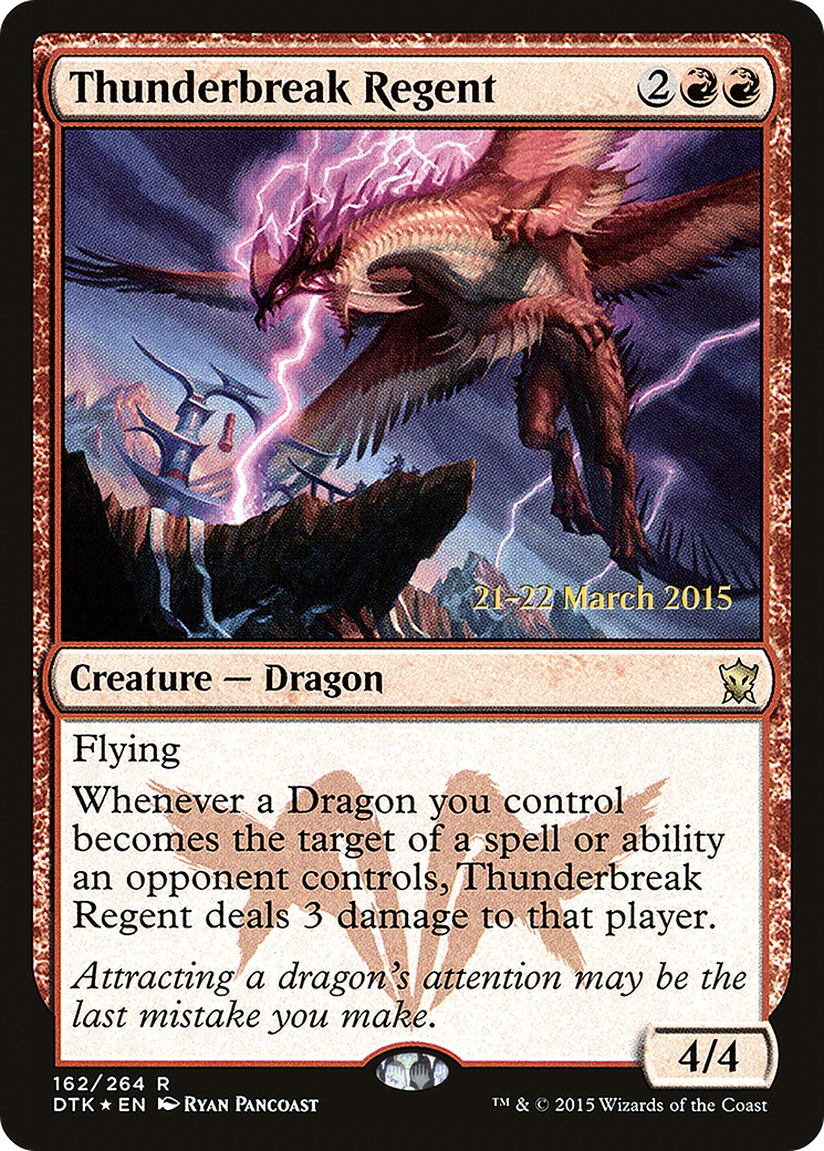 Thunderbreak Regent (PRE-162S) Foil