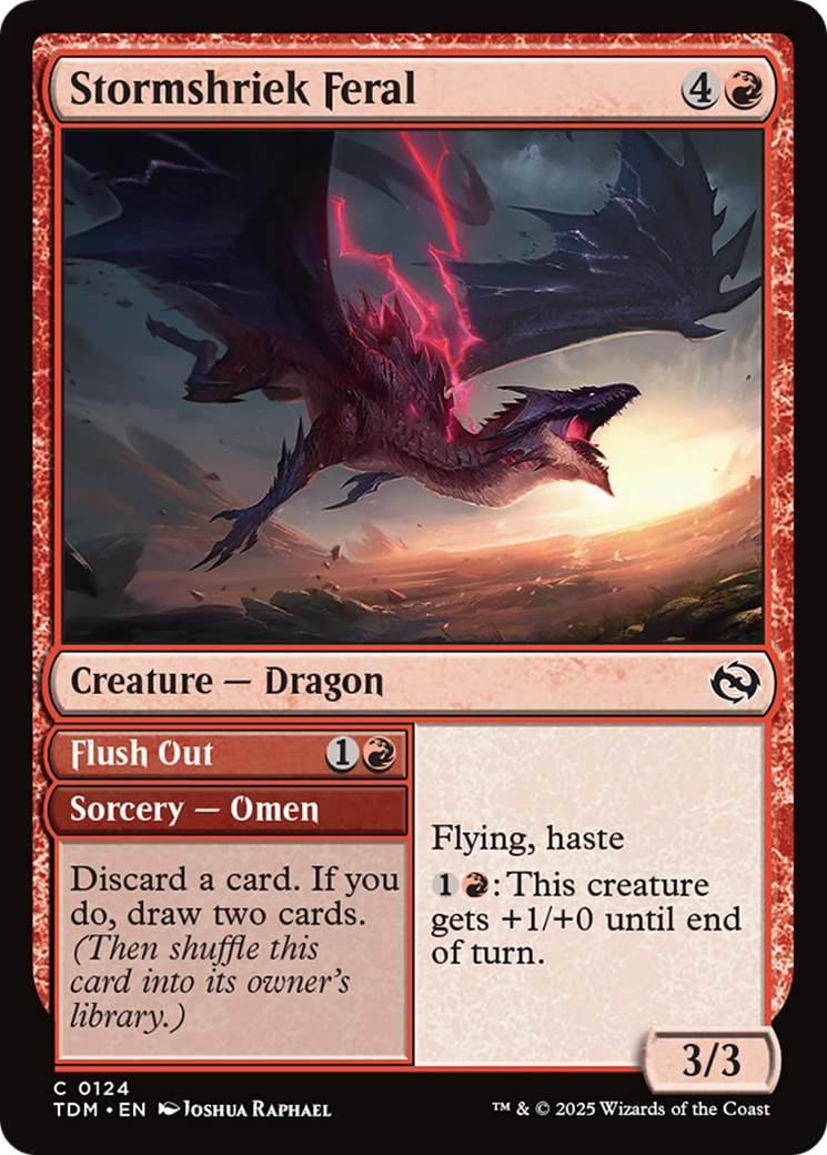 Stormshriek Feral // Flush Out (TDM-124) Foil