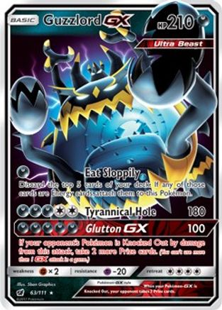 Guzzlord GX (63) Ultra Rare Holofoil