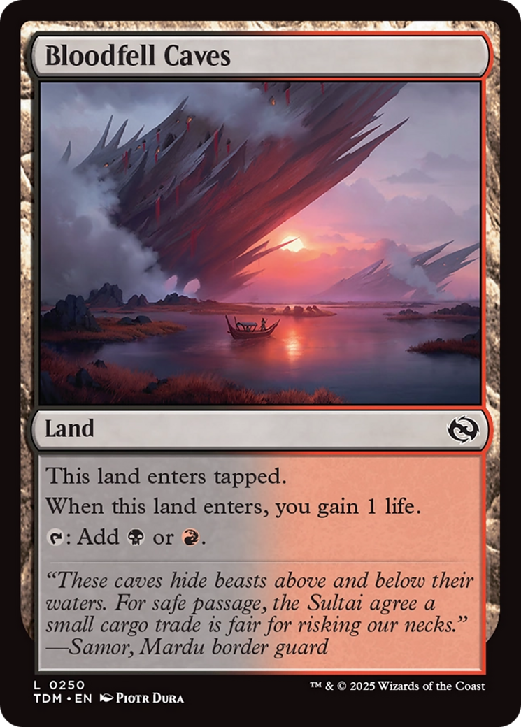 Bloodfell Caves (TDM-250) Foil