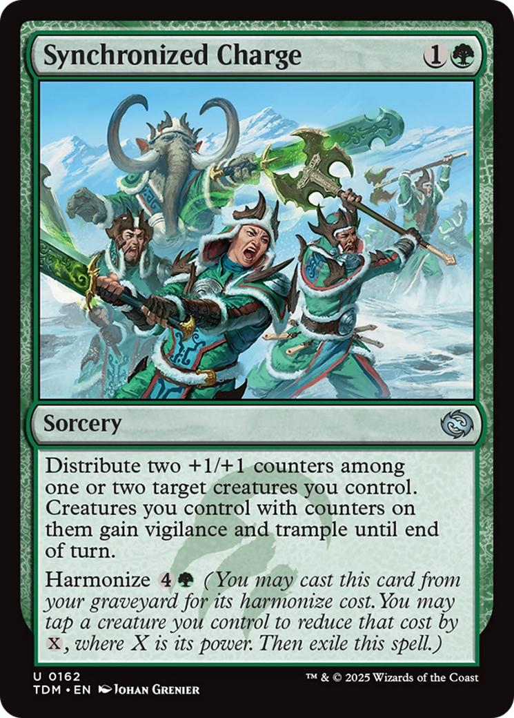 Synchronized Charge (TDM-162) Foil