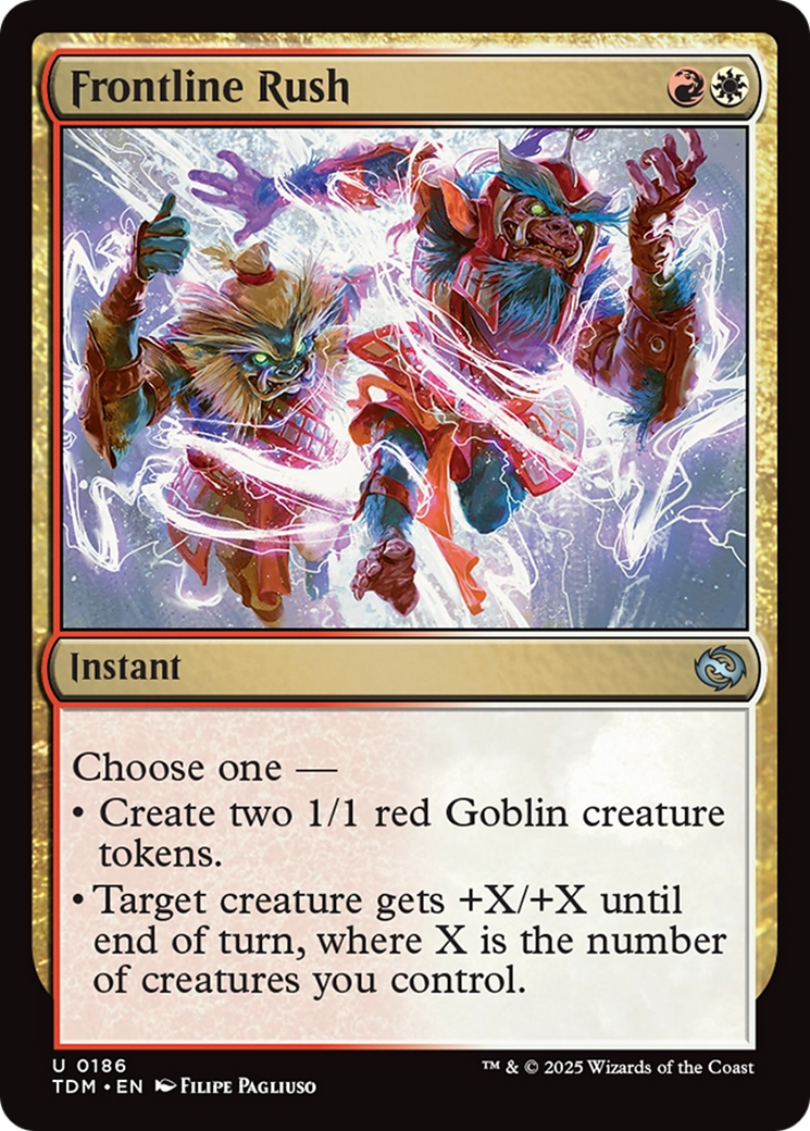Frontline Rush (TDM-186) Foil
