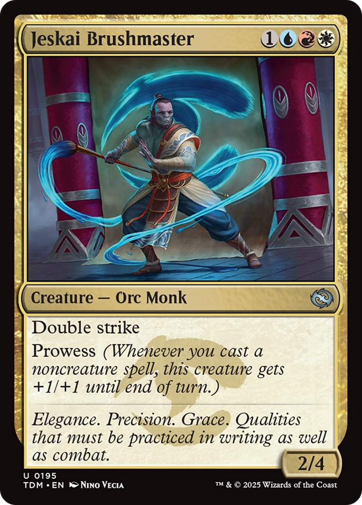 Jeskai Brushmaster (TDM-195) Foil