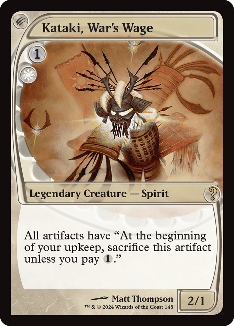 Kataki, War's Wage (MB2-148) Foil