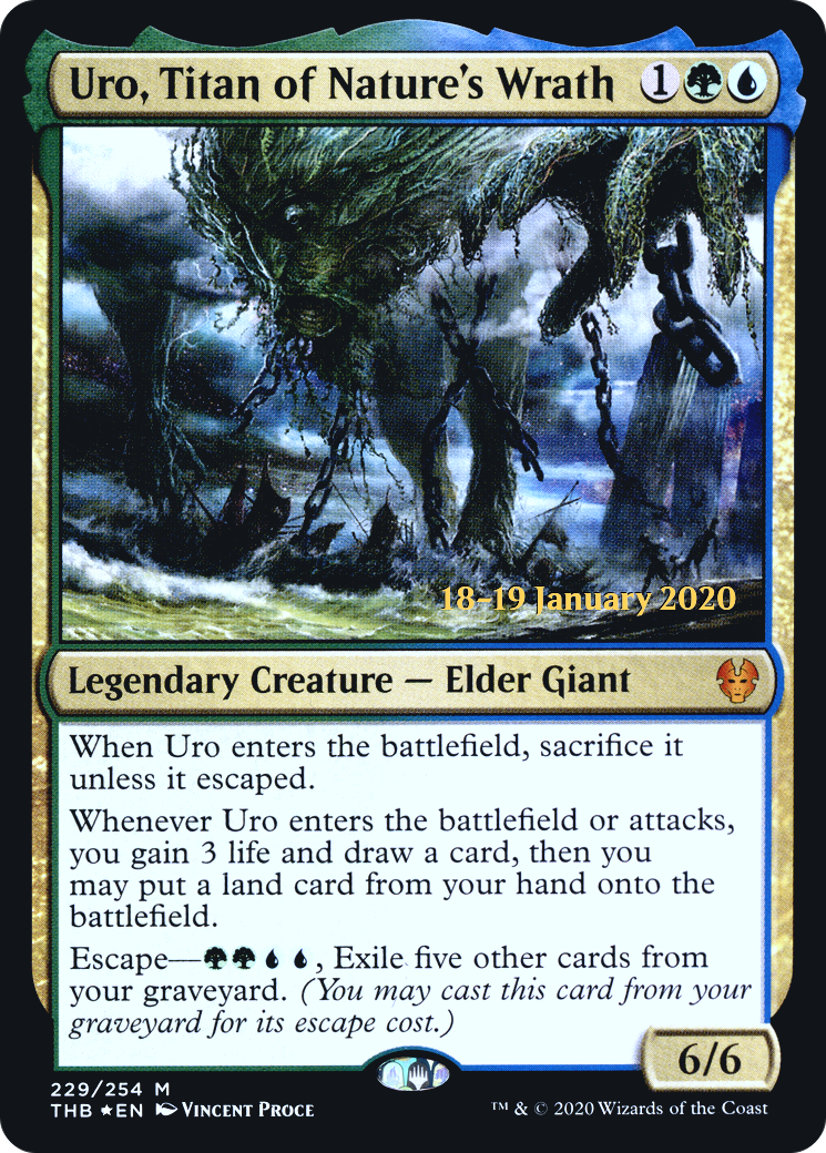 Uro, Titan of Nature's Wrath (PRE-229S) Foil