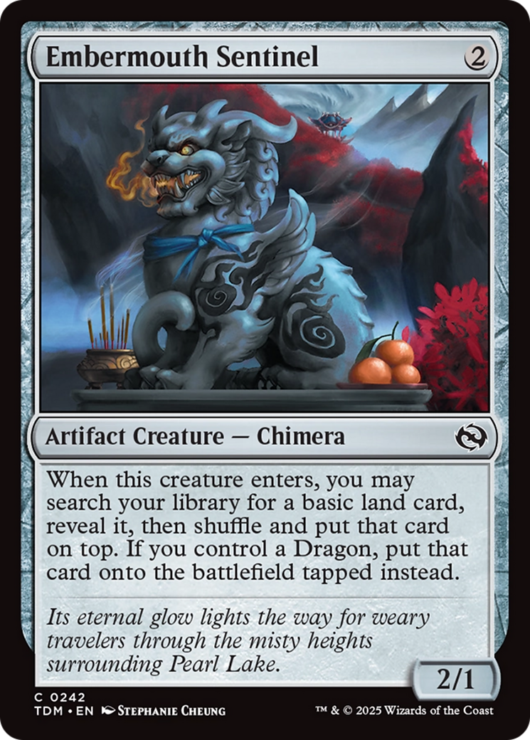 Embermouth Sentinel (TDM-242) Foil