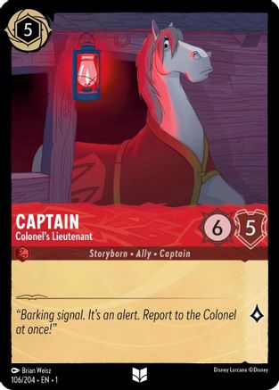 Captain (106/204) - The First Chapter