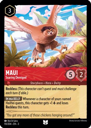 Maui - Soaring Demigod (113//204) - Into the Inklands