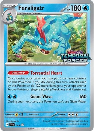 Feraligatr - 089 (89) Promo Holofoil