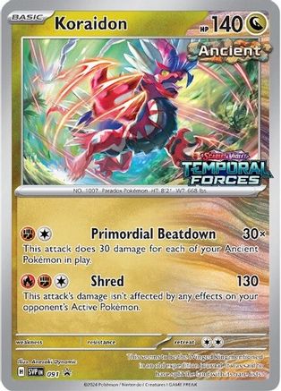 Koraidon - 091 (91) Promo Holofoil