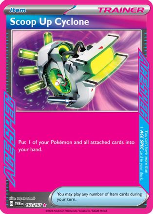 Scoop Up Cyclone (162) ACE SPEC Rare Holofoil