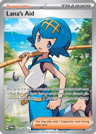 Lana's Aid (207) Ultra Rare Holofoil