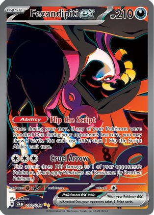 Fezandipiti ex (92) Special Illustration Rare Holofoil