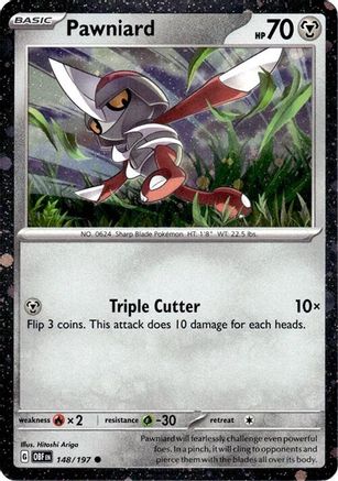 Pawniard - 148/197 (Cosmos Holo) (148) Promo Holofoil