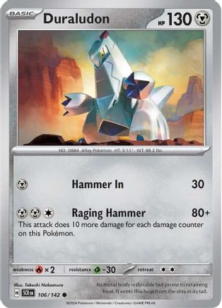Duraludon (106) Common Reverse Holofoil