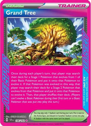 Grand Tree (136) ACE SPEC Rare Holofoil