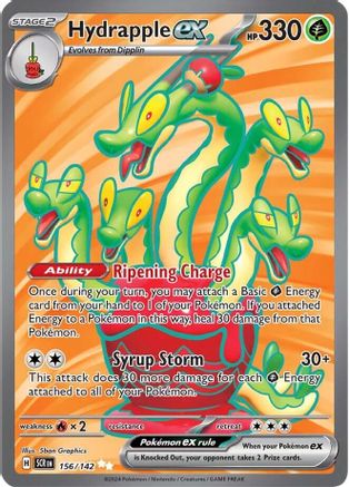 Hydrapple ex (156) Ultra Rare Holofoil