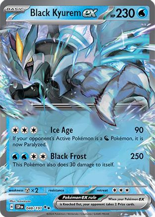 Black Kyurem ex (48) Double Rare Holofoil
