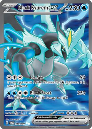 Black Kyurem ex (218) Ultra Rare Holofoil