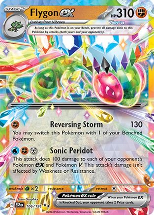 Flygon ex (106) Double Rare Holofoil