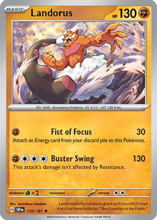 Landorus (110) Rare Classic Holofoil