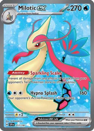 Milotic ex (217) Ultra Rare Holofoil