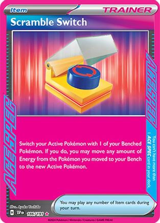 Scramble Switch (186) ACE SPEC Rare Holofoil