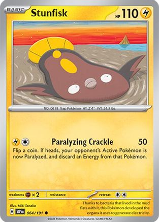 Stunfisk (64) Common Reverse Holofoil