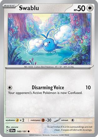Swablu (148) Common Reverse Holofoil