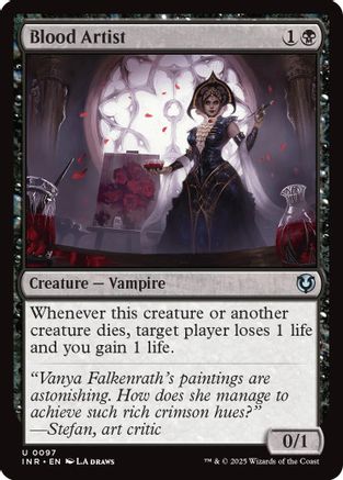 Blood Artist (INR-097)