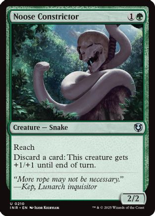 Noose Constrictor (INR-210) Foil