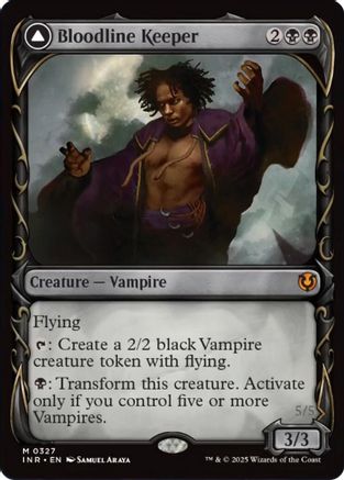 Bloodline Keeper // Lord of Lineage (Showcase) (INR-327) Foil