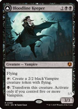 Bloodline Keeper // Lord of Lineage (INR-098) Foil