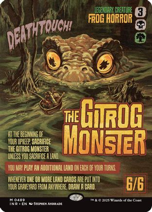 The Gitrog Monster (Showcase) (INR-489) Foil