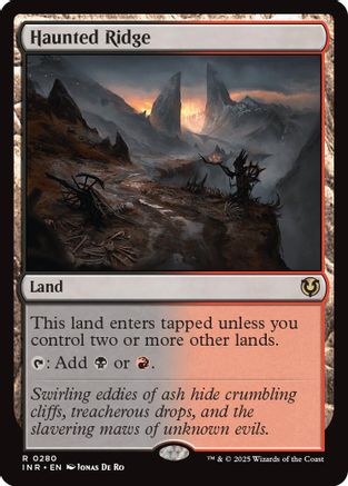 Haunted Ridge (INR-280) Foil