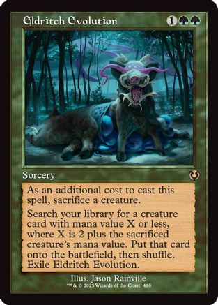Eldritch Evolution (Retro Frame) (INR-410) Foil