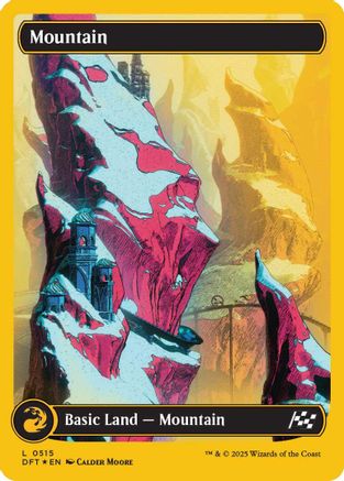 Mountain (0515) (First-Place Foil) (DFT-515) Foil