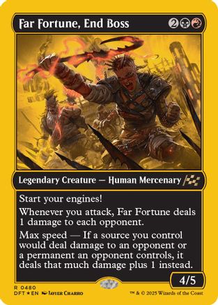 Far fortune, End Boss (First-Place Foil) (DFT-480) Foil