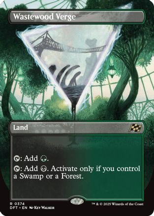 Wastewood Verge (Borderless) (DFT-374) Foil