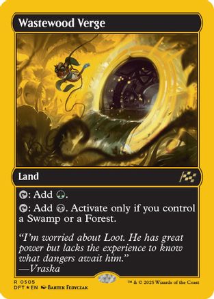 Wastewood Verge (First-Place Foil) (DFT-505) Foil