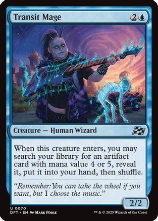 Transit Mage (DFT-070) Foil