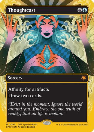 Thoughtcast (Borderless) (First-Place Foil) (SPG-095) Foil