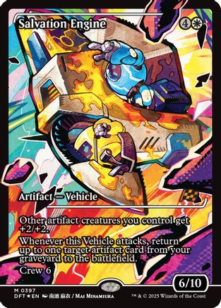 Salvation Engine (Showcase) (DFT-397) Foil