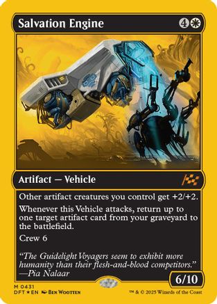 Salvation Engine (First-Place Foil) (DFT-431) Foil