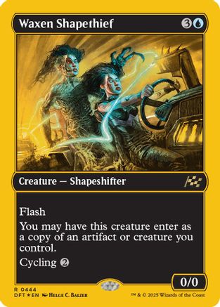 Waxen Shapethief (First-Place Foil) (DFT-444) Foil